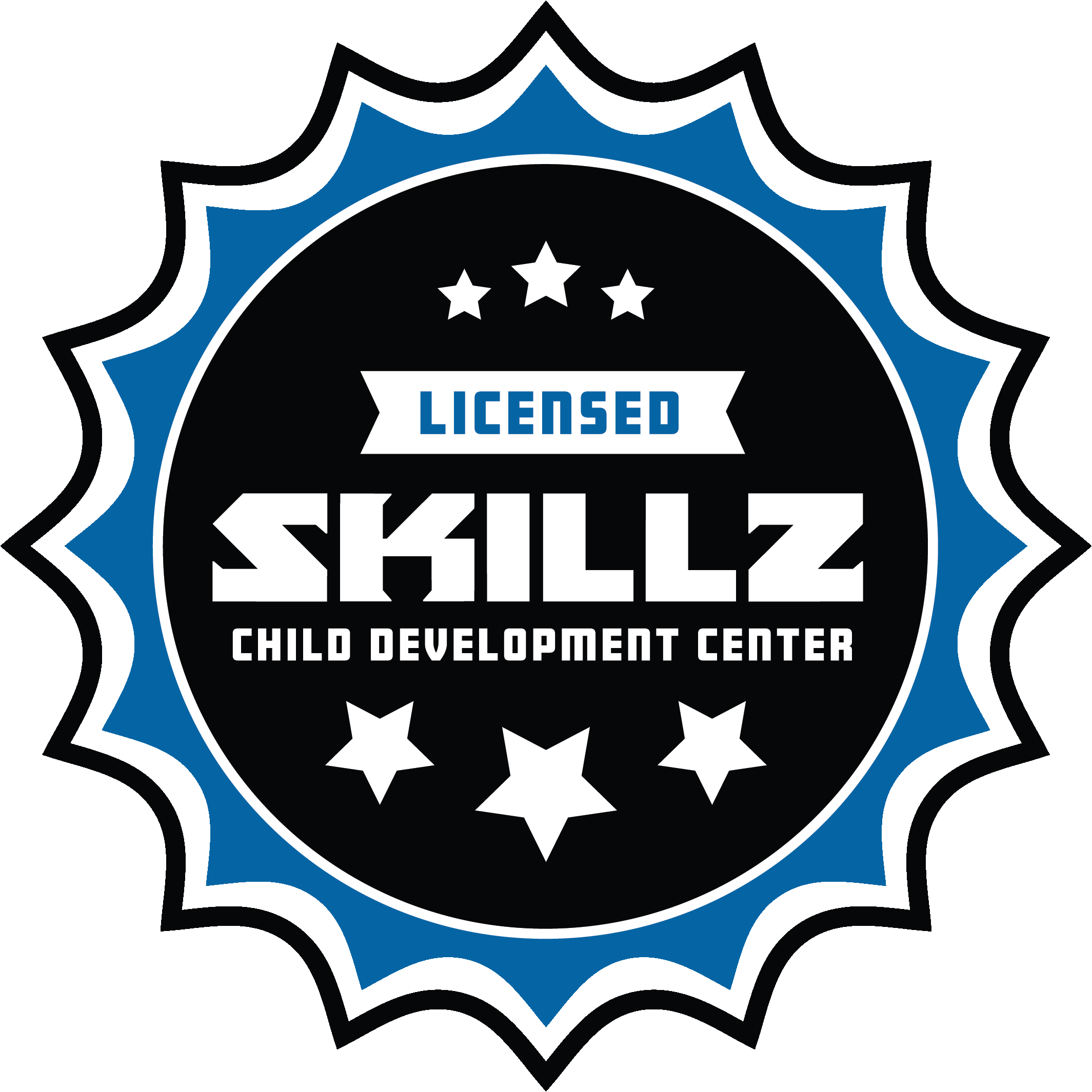 Animated Skillz Child Development Center Badge