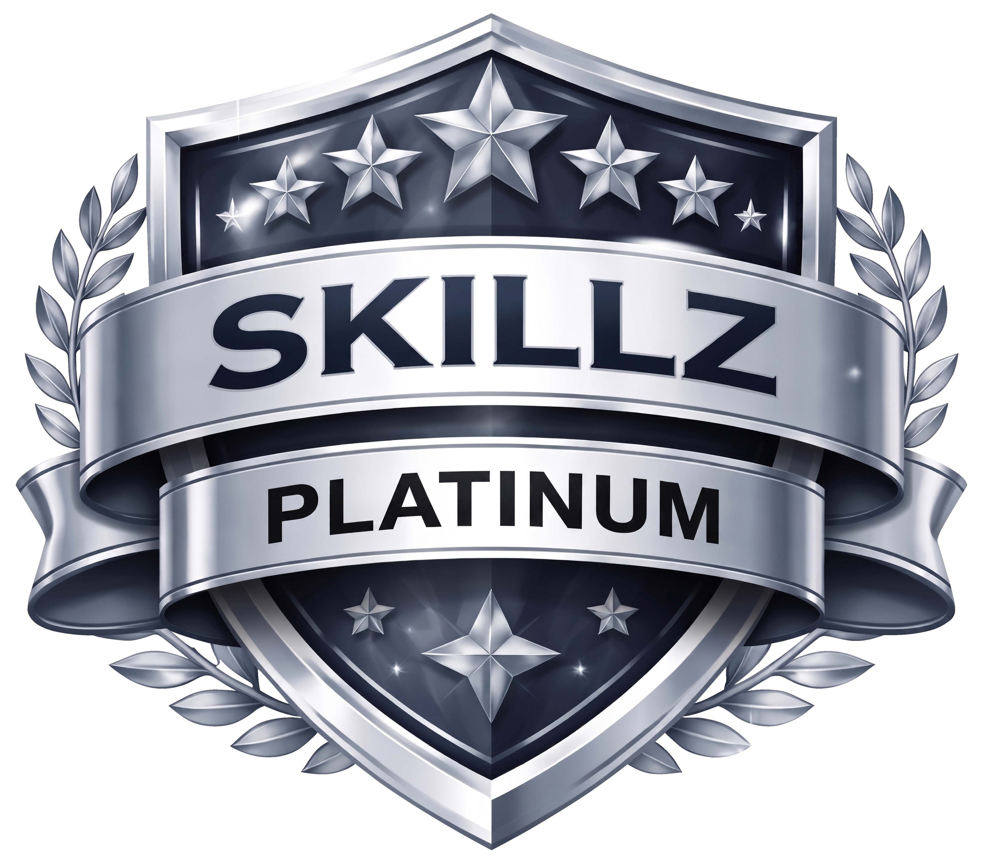 Skillz Premier Institute Platium Wall Decal
