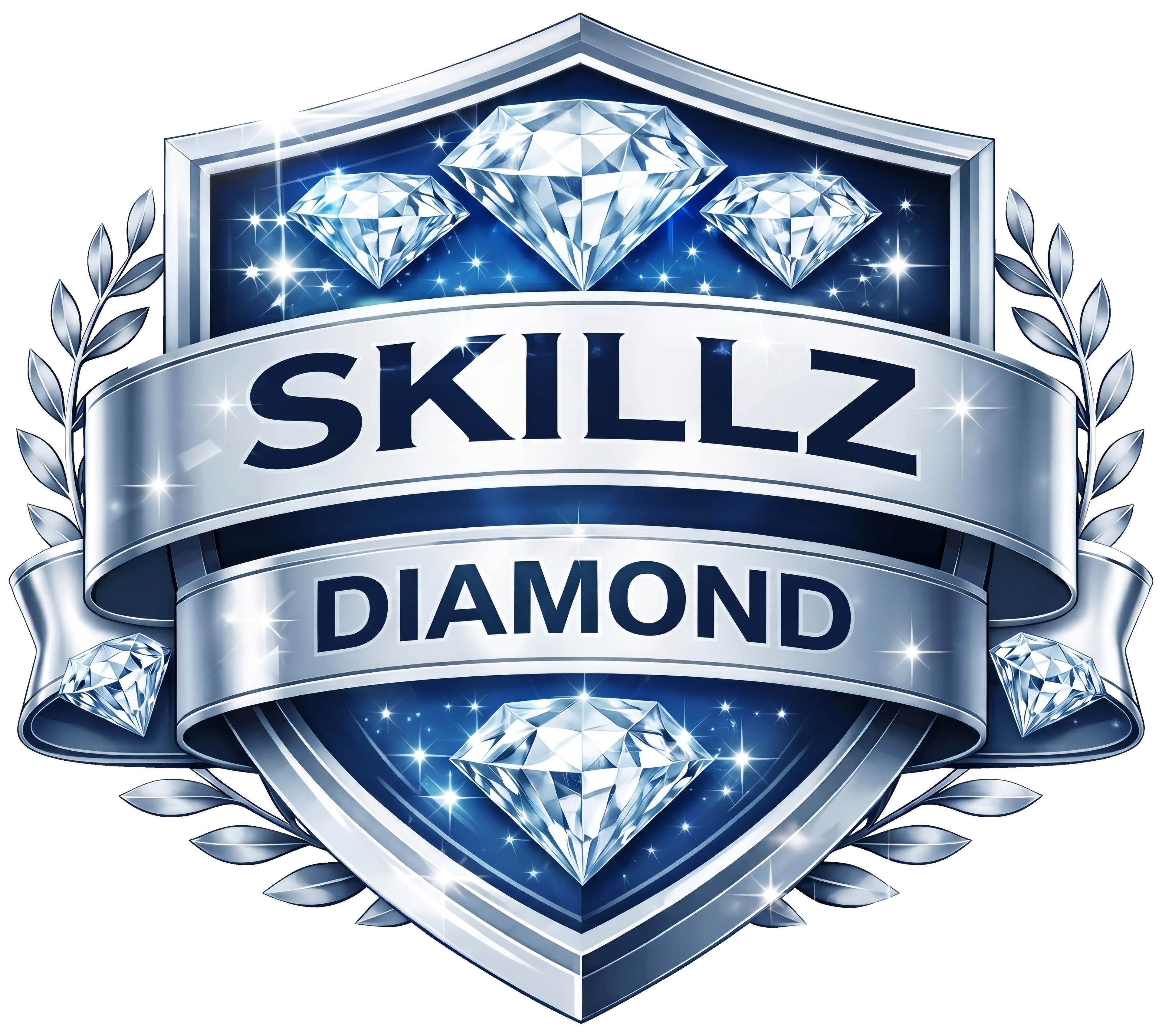 Skillz Premier Institute Diamond Wall Decal